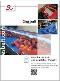 Каталог Конвейерные ленты фруктов и овощей Esbelt