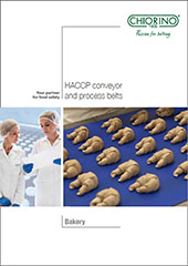 Каталог Пищевые продукты - Хлебобулочные изделия - Конвейерные и технологические ленты HACCP CHIORINO