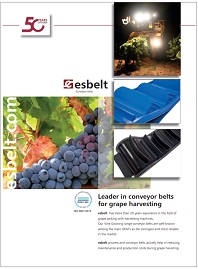Каталог Конвейерные ленты для виноградарства Esbelt