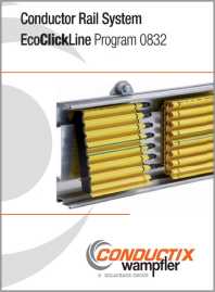Каталог Система контактного рельса Conductix Wampfler серии EcoClickLine Program 0832