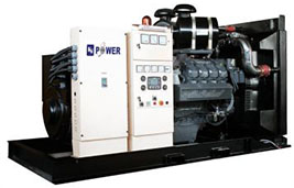 Дизельные генераторы KJ Power серии KJD